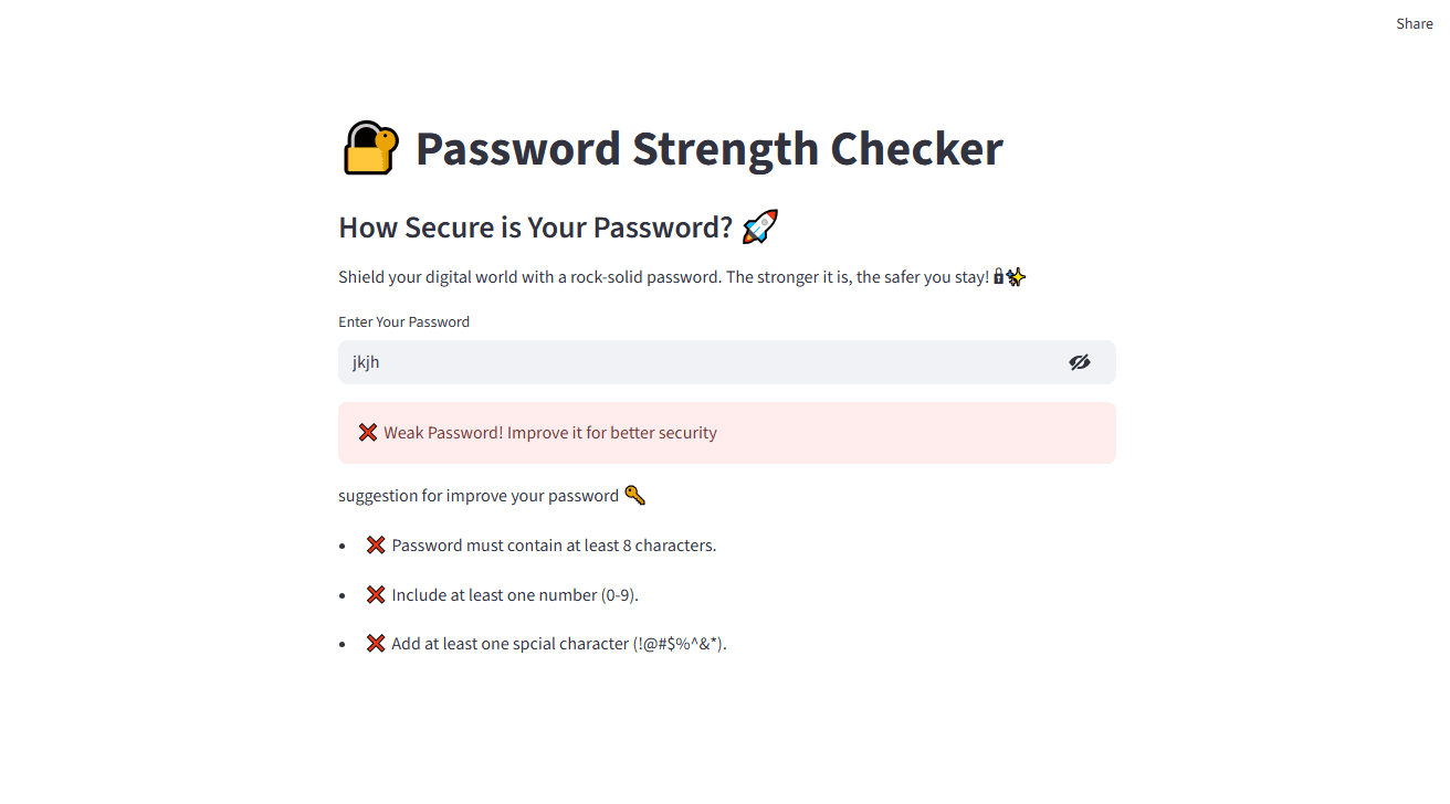 Password Strength Guardian